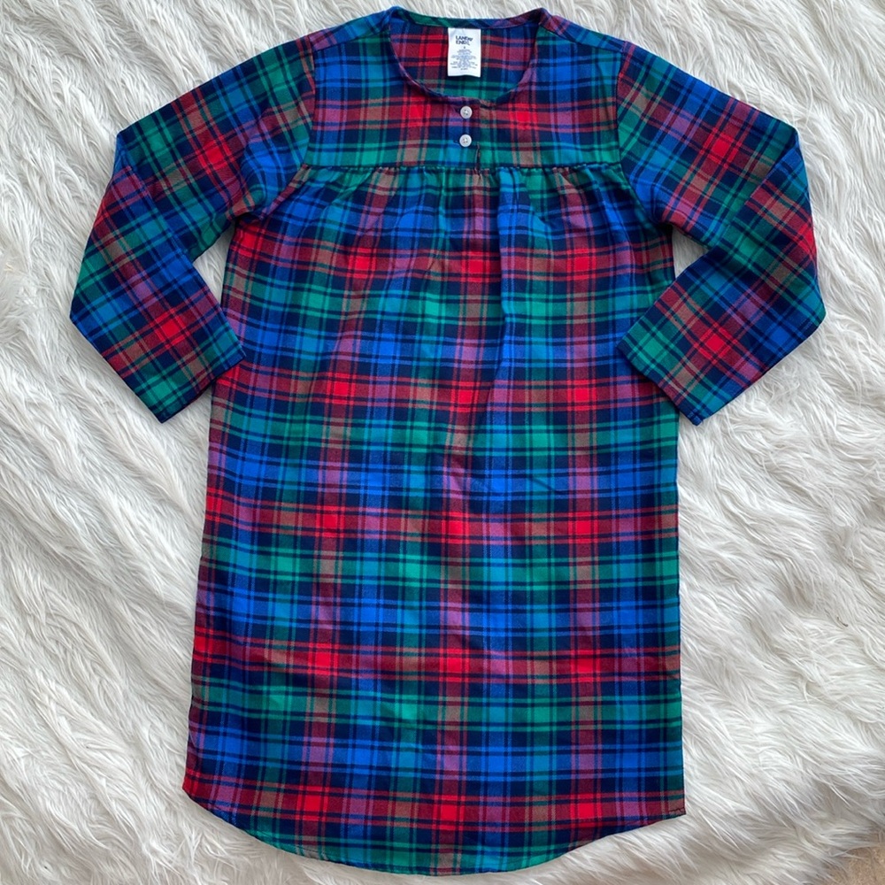 Lands’ End | Plaid Flannel Nightgown